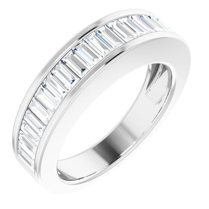 1 CTW Natural Diamond Anniversary Band, Channel-Set