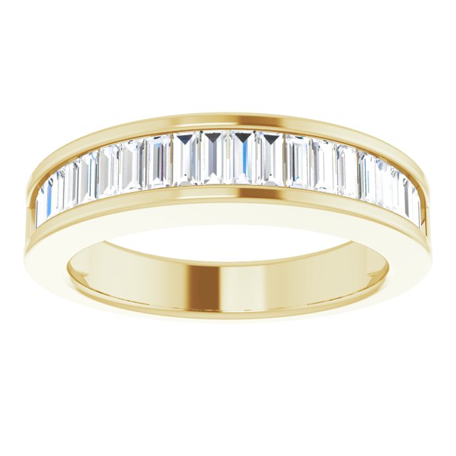 1 CTW Natural Diamond Anniversary Band, Channel-Set