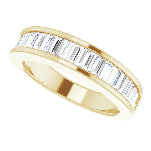 1 CTW Natural Diamond Anniversary Band, Channel-Set