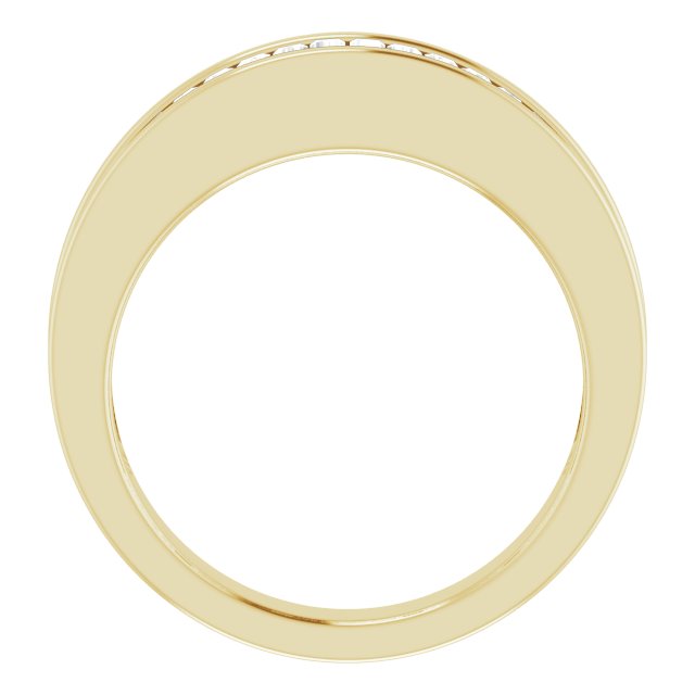 1 CTW Natural Diamond Anniversary Band, Channel-Set