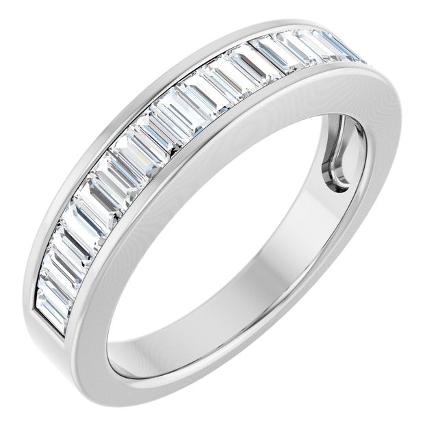 14K Yellow Gold 3/4 CTW Natural Diamond Anniversary Band