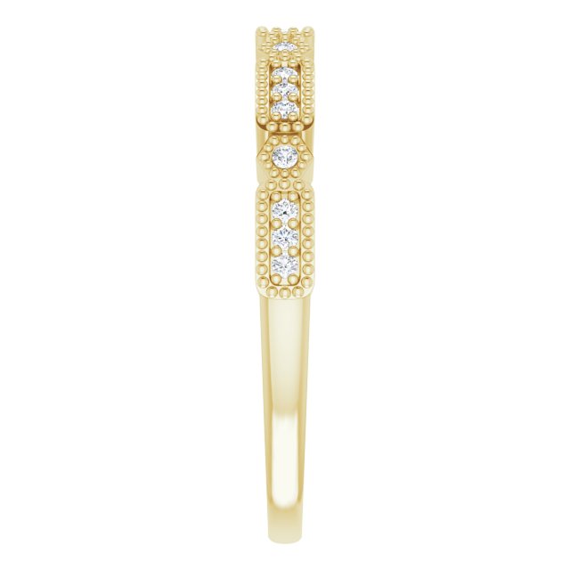 1/10 CTW Natural Diamond Anniversary Band, 1 mm