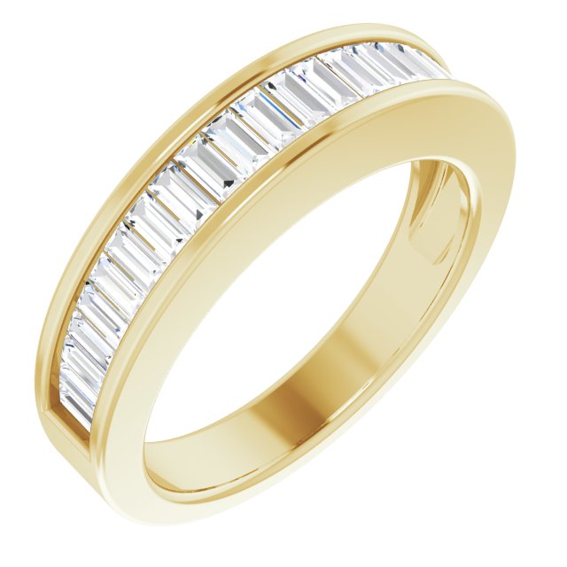 1 CTW Natural Diamond Anniversary Band, Channel-Set