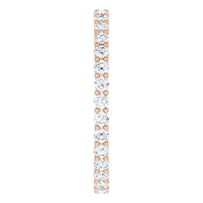 3/8 CTW Lab-Grown Diamond Eternity Band