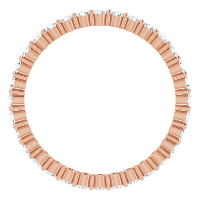 3/8 CTW Lab-Grown Diamond Eternity Band