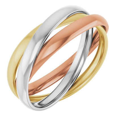 Three-Piece Rolling Band