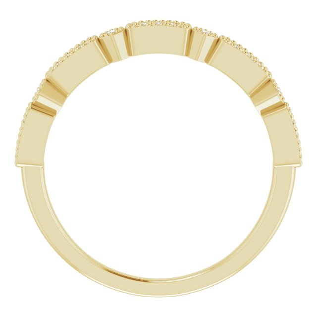 1/10 CTW Natural Diamond Anniversary Band, 1 mm