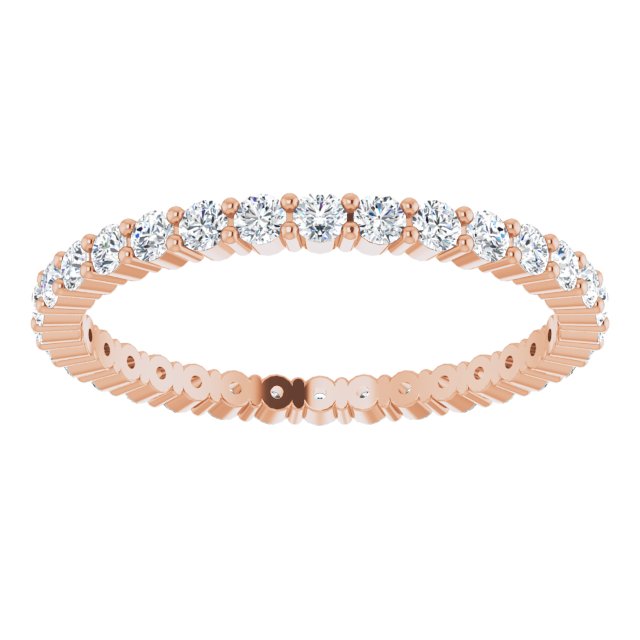 3/8 CTW Lab-Grown Diamond Eternity Band