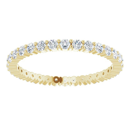 3/8 CTW Lab-Grown Diamond Eternity Band