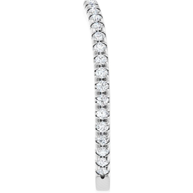 1/3 CTW Natural Diamond French-Set Matching Band