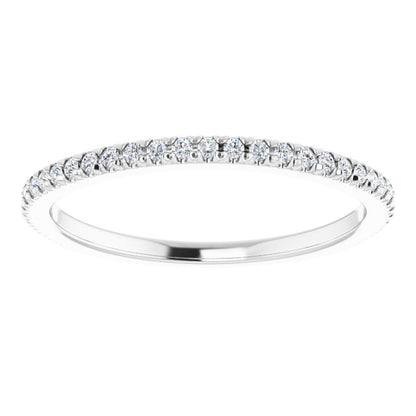 1/6 CTW Natural Diamond Matching Band, 2.18 mm