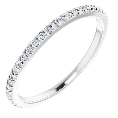 1/6 CTW Natural Diamond Matching Band, 2.18 mm