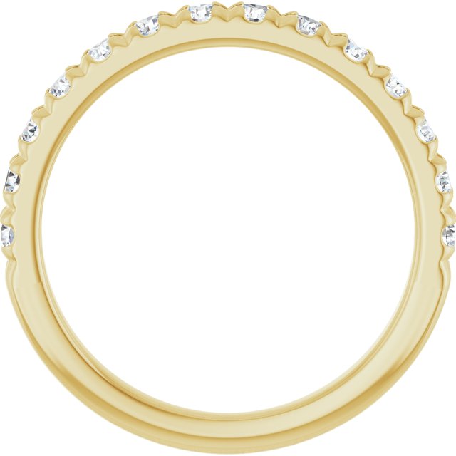5/8 CTW Lab-Grown Diamond French-Set Anniversary Band, 2.65 mm