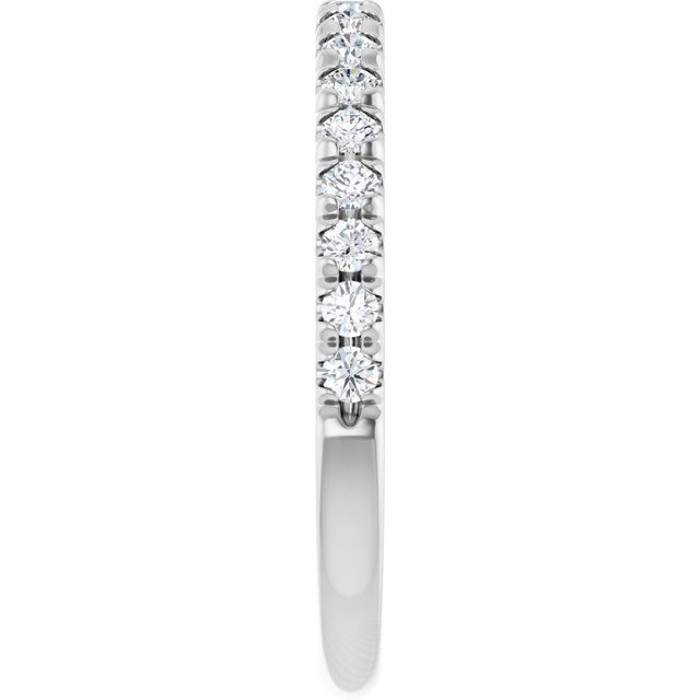 1/3 CTW Natural Diamond French-Set Anniversary Band, 2.1 mm