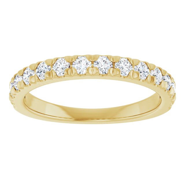 5/8 CTW Lab-Grown Diamond French-Set Anniversary Band, 2.65 mm