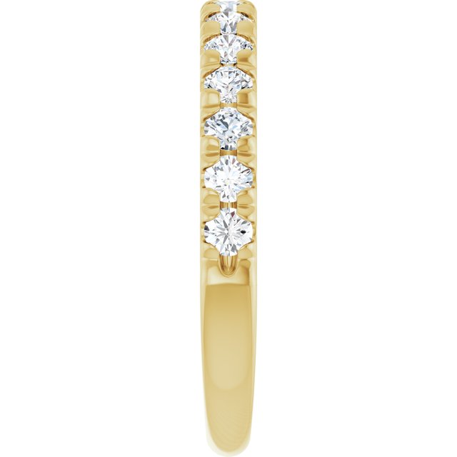 5/8 CTW Lab-Grown Diamond French-Set Anniversary Band, 2.65 mm