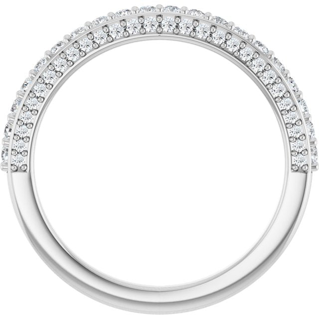 1/2 CTW Natural Diamond Anniversary Band, 2.6 x 3.31 mm