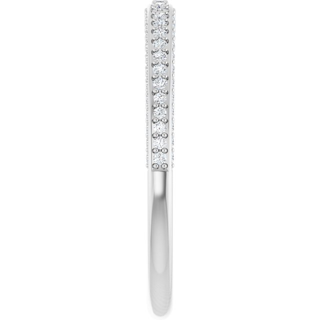 1/3 CTW Natural Diamond Anniversary Band, 2.6 mm, Style 2