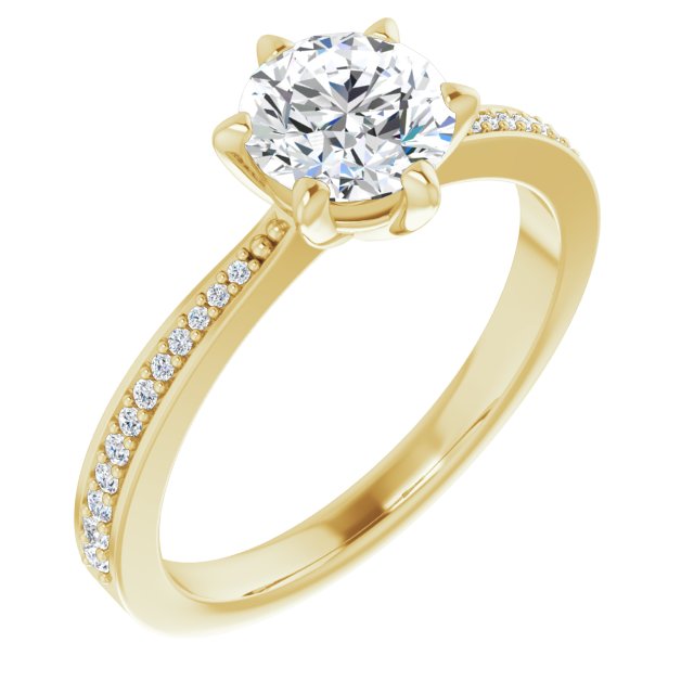 1/8 CTW Natural Diamond Matching Band, 3.3 mm
