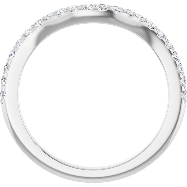 1/5 CTW Natural Diamond Band, 2.05 mm