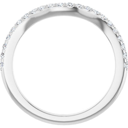 1/5 CTW Natural Diamond Band, 2.05 mm