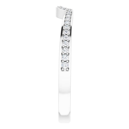 1/8 CTW Natural Diamond Matching Band, 3.3 mm