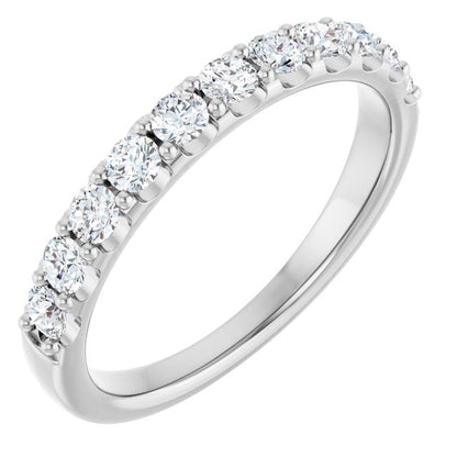 1/2 CTW Anniversary Band, 2.8 mm — Natural or Lab-Grown Diamond