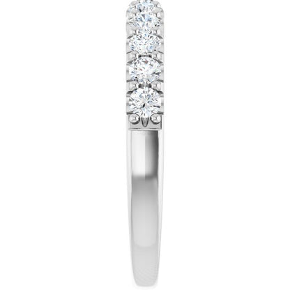 1/2 CTW Anniversary Band, 2.8 mm — Natural or Lab-Grown Diamond