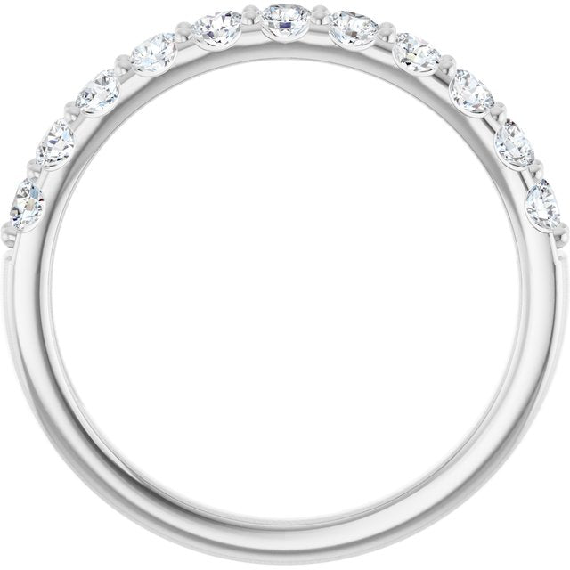 1/2 CTW Anniversary Band, 2.8 mm — Natural or Lab-Grown Diamond