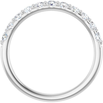 1/2 CTW Anniversary Band, 2.8 mm — Natural or Lab-Grown Diamond
