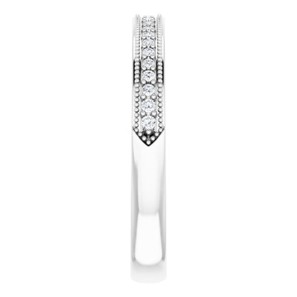 1/10 CTW Natural Diamond Matching Band, 2.9 mm