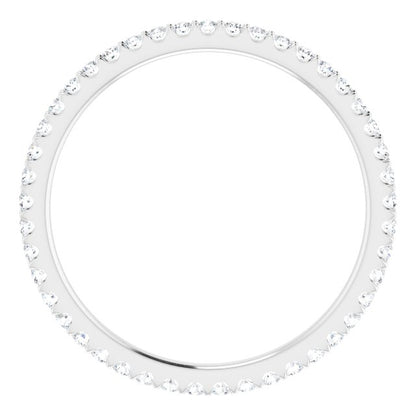 1/3 CTW Lab-Grown Diamond Eternity Band, 1.8 mm