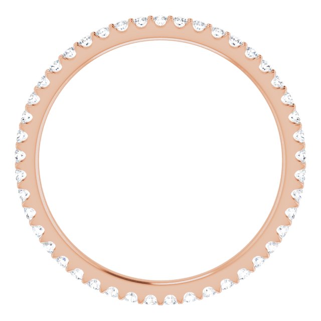3/8 CTW Lab-Grown Diamond Eternity Band, 1.7 mm