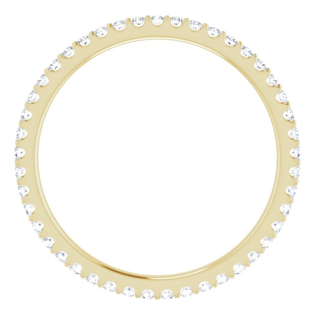 3/8 CTW Lab-Grown Diamond Eternity Band, 1.7 mm