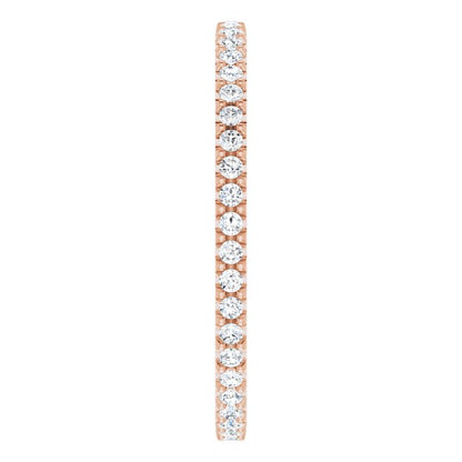 3/8 CTW Lab-Grown Diamond Eternity Band, 1.7 mm