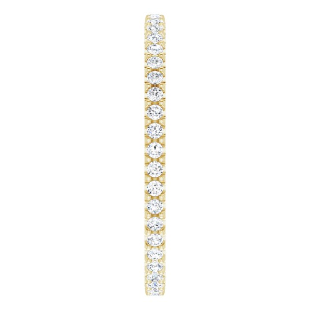 3/8 CTW Lab-Grown Diamond Eternity Band, 1.7 mm