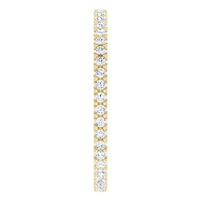 3/8 CTW Lab-Grown Diamond Eternity Band, 1.7 mm