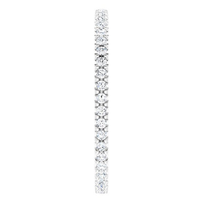 3/8 CTW Lab-Grown Diamond Eternity Band, 1.7 mm