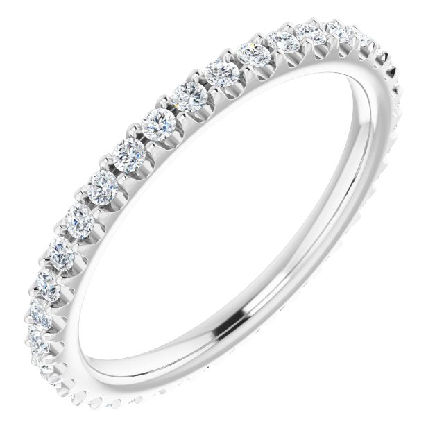 1/3 CTW Natural Diamond Eternity Band, 1.7 mm