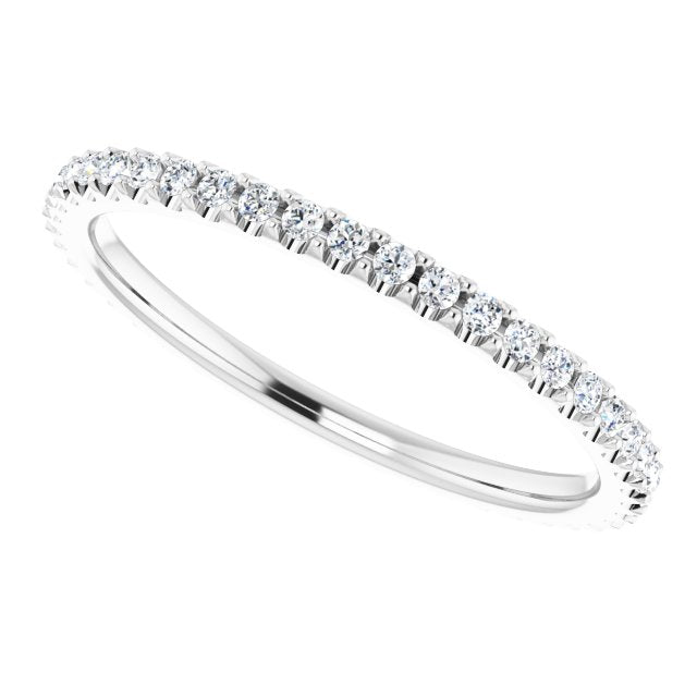 3/8 CTW Lab-Grown Diamond Eternity Band, 1.7 mm