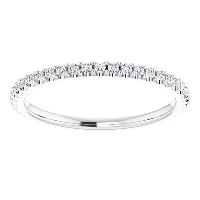 3/8 CTW Lab-Grown Diamond Eternity Band, 1.7 mm