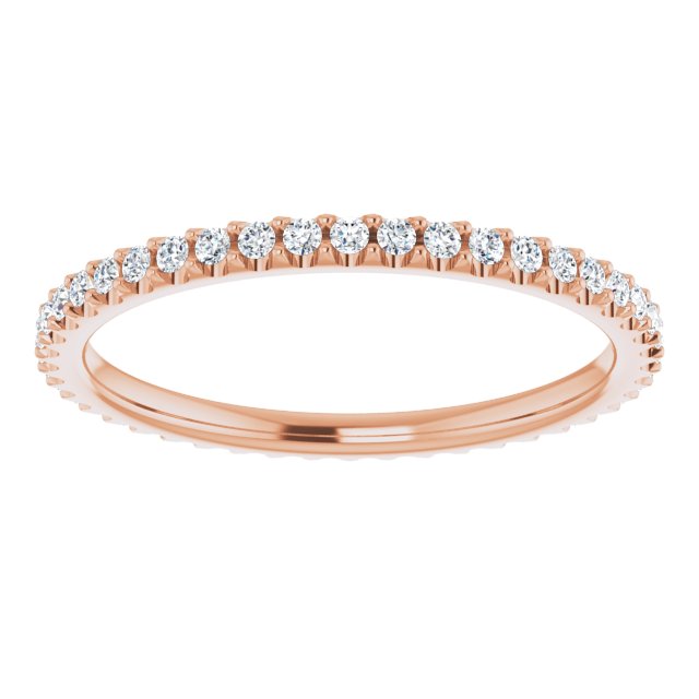3/8 CTW Lab-Grown Diamond Eternity Band, 1.7 mm