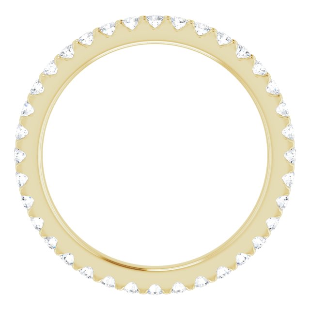 1/2 CTW Natural Diamond Eternity Band, 2.2 mm