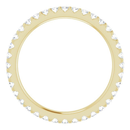 1/2 CTW Natural Diamond Eternity Band, 2.2 mm