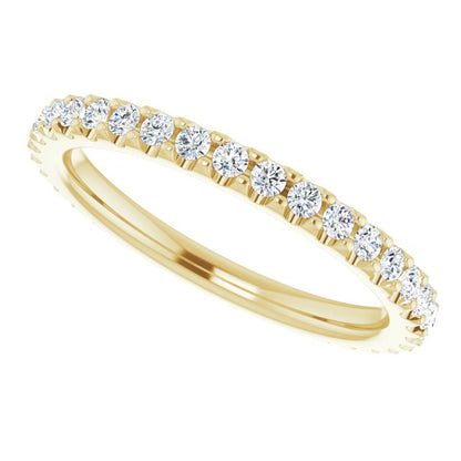 3/4 CTW Natural Diamond Eternity Band, 2.2 mm