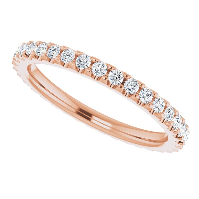 1/2 CTW Natural Diamond Eternity Band, 2.2 mm