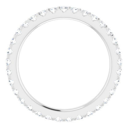 5/8 CTW Natural Diamond Eternity Band, 2.2 mm
