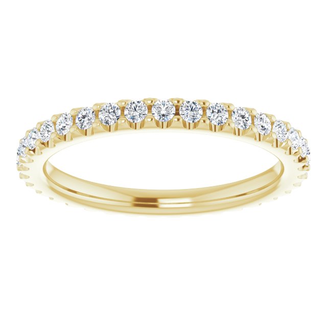 1/2 CTW Natural Diamond Eternity Band, 2.2 mm