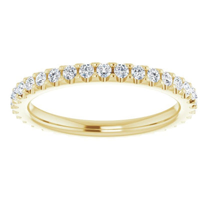 1/2 CTW Natural Diamond Eternity Band, 2.2 mm