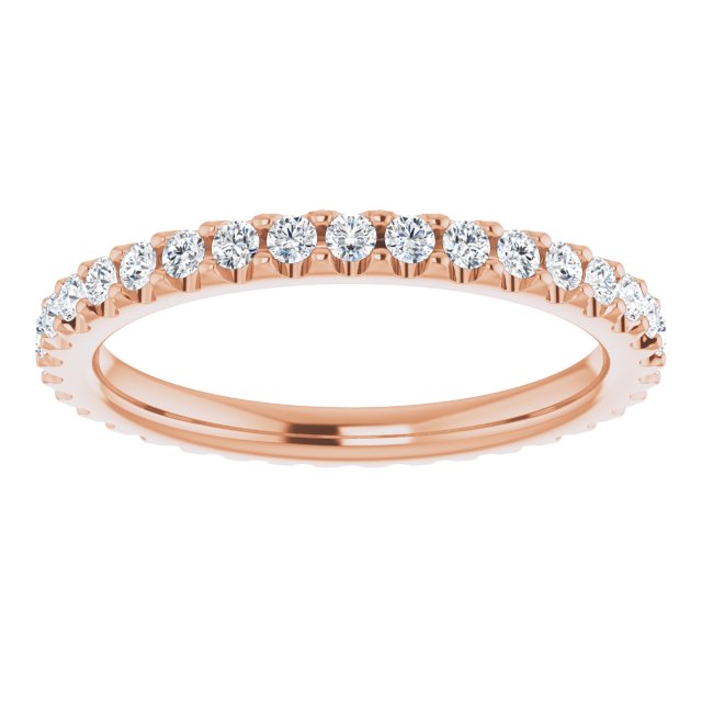 3/4 CTW Lab-Grown Diamond Eternity Band, 2.2 mm